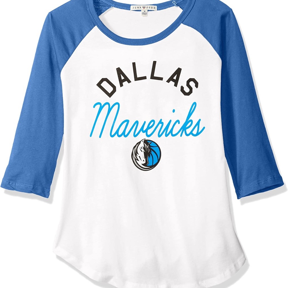 Dallas Maverick Women’s Raglan Tshirt